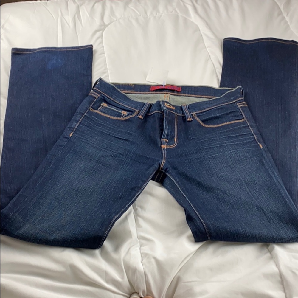 J Brand Dark wash bell bottoms